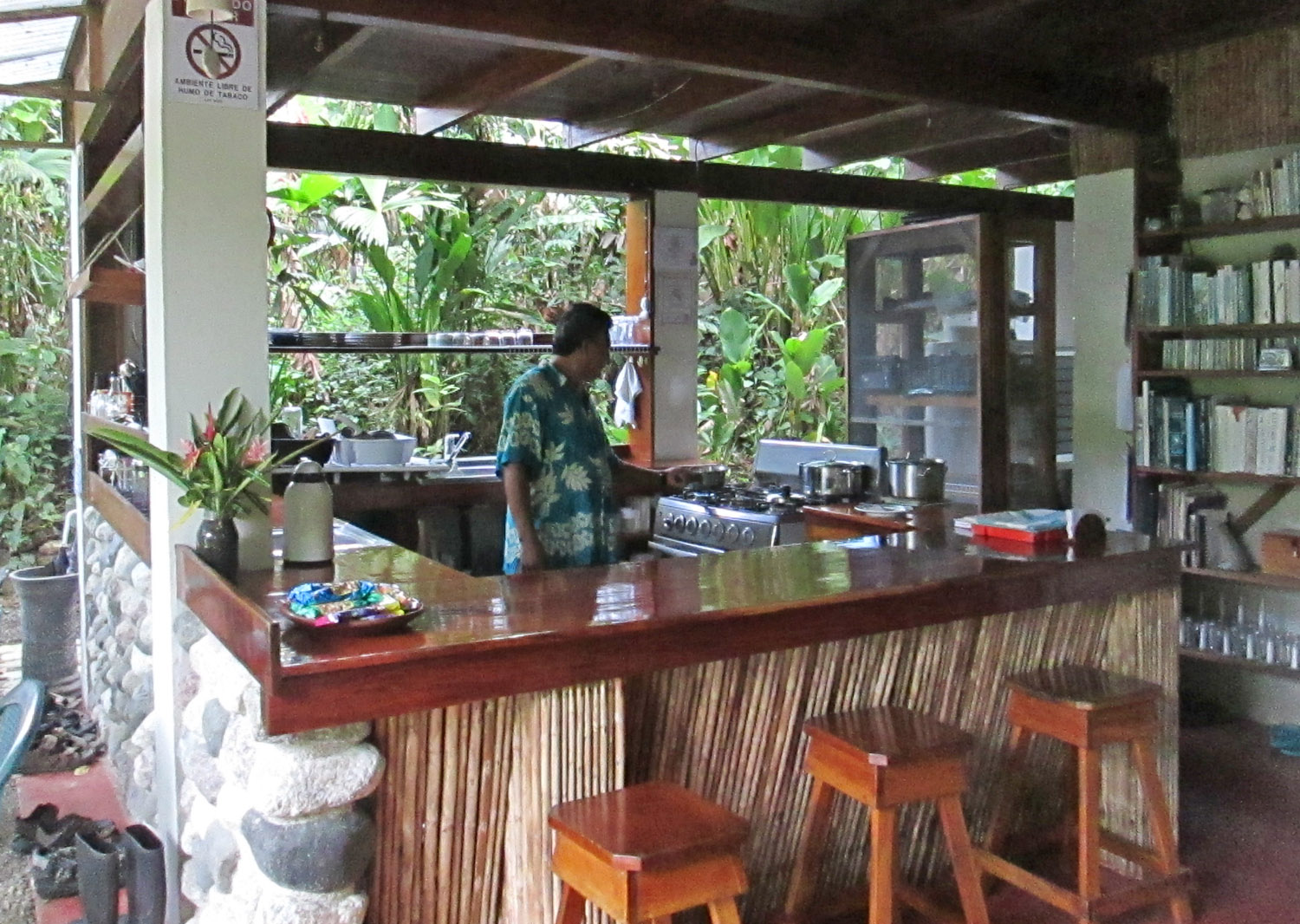 We serve extraordinary meals in the best rainforest in Costa Rica